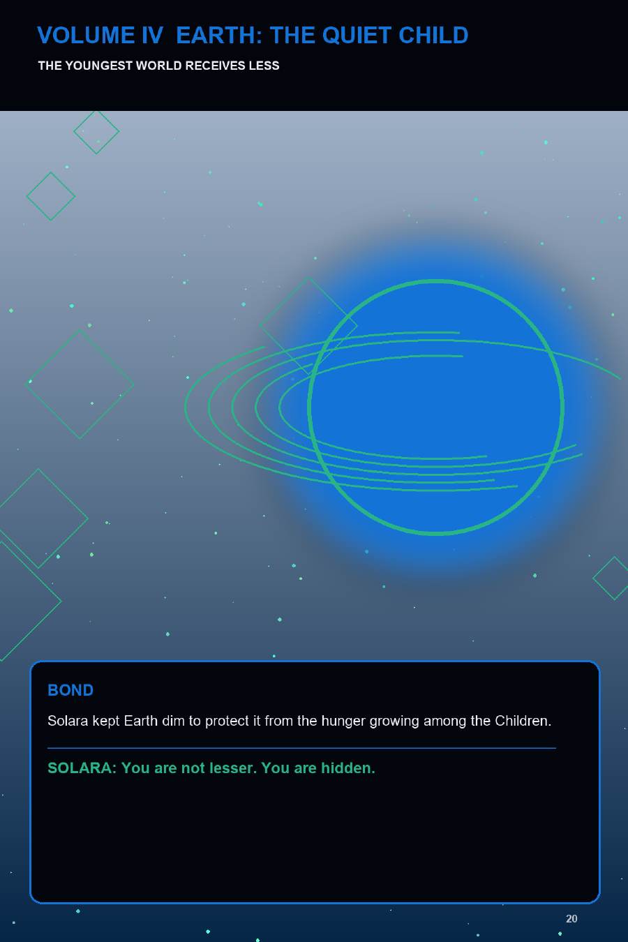 Children of the Mother Planet, page 20